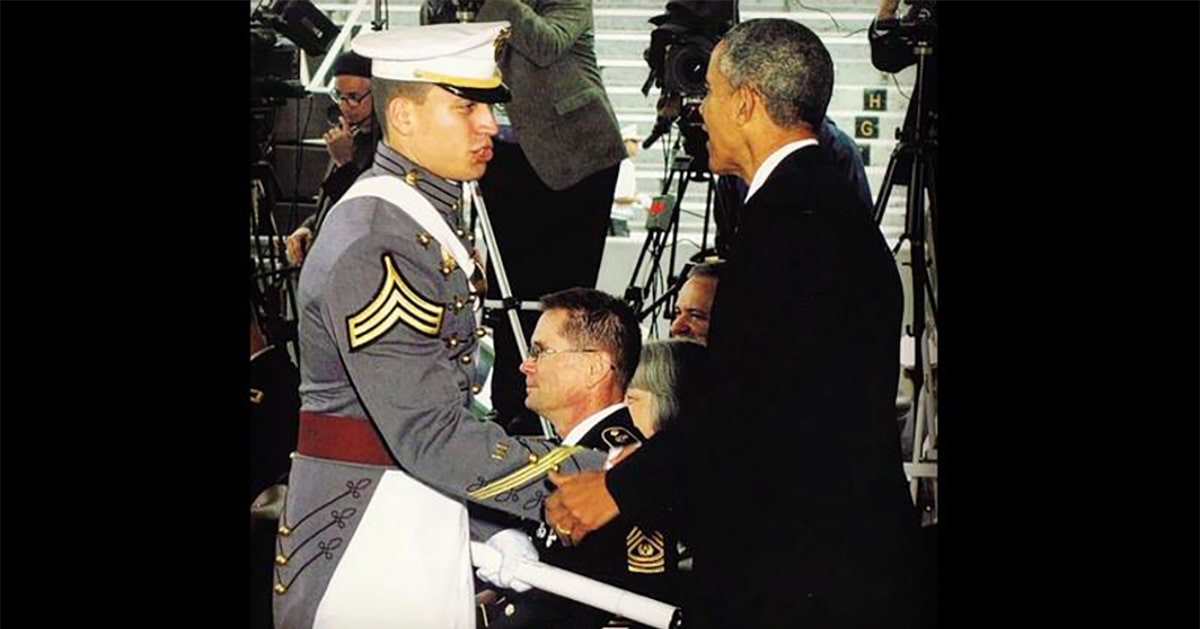 Charles meeting President Barack Obama