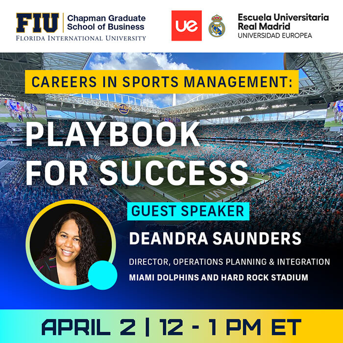 Careers in Sports Management: Playbook for Success with Deandra Saunders