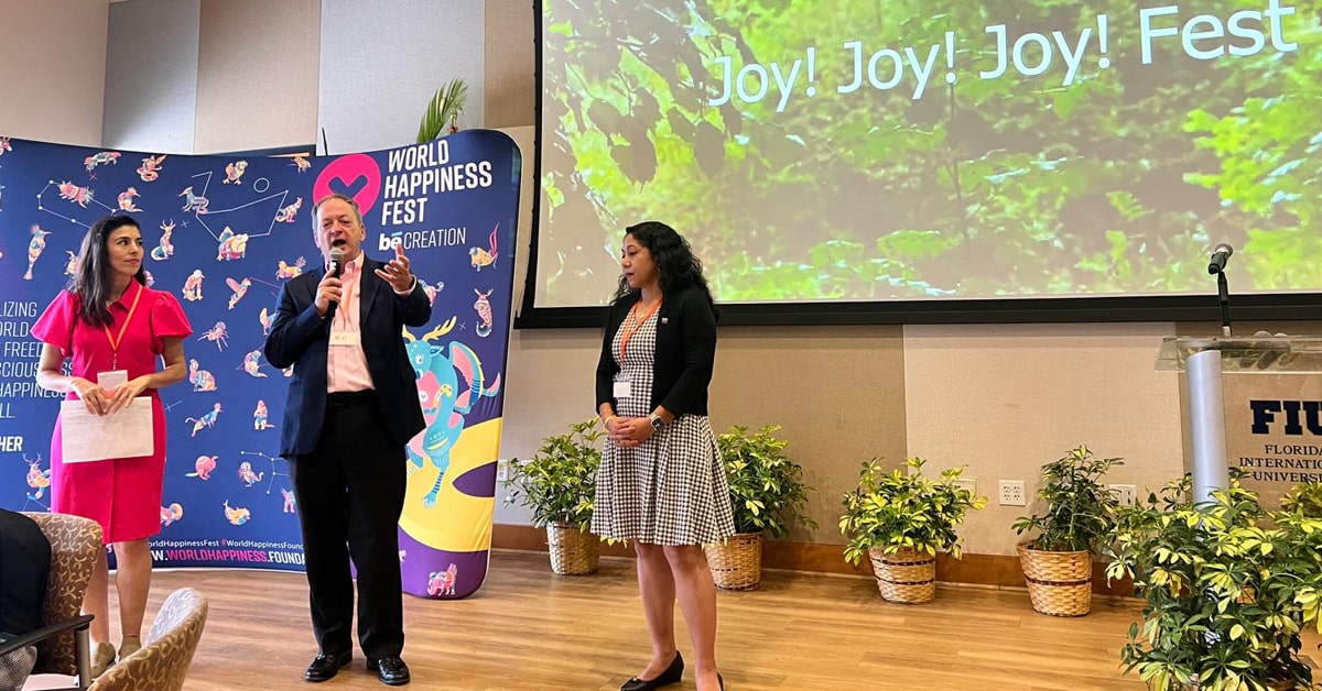 Joy! Joy! Joy! Fest explores the secrets to happiness at work and in life.